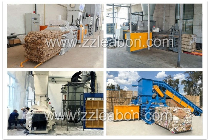 Horizontal Automatic Hydraulic Abaca Fiber Baling Machine Wood Fiber Baler