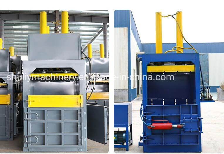 Vertical Hydraulic Textile Cotton Baler