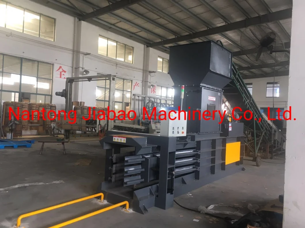 Semi-Automatic Baler Machine for Corrugated Carton Cardboard Waste Paper Recycling Compress