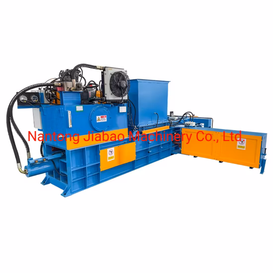 Precio de fábrica Cartón de desecho hidráulico horizontal completamente automático/Caja de cartón de desecho/Plástico/Pulsadora de embalaje de prensa de botellas de PET